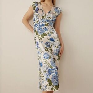 Reformation Kaye Silk Dress Lucca - Size 4